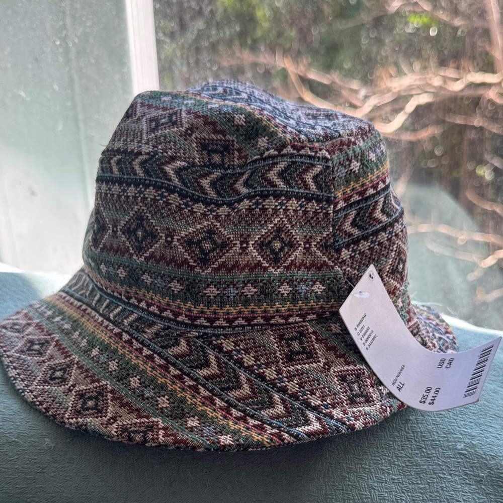 Patterned Urban Outfitters Bucket Hat